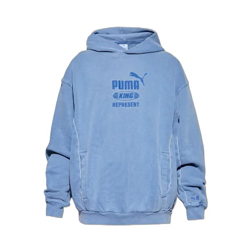 Puma X Represent Logo Embroderied Hoodie