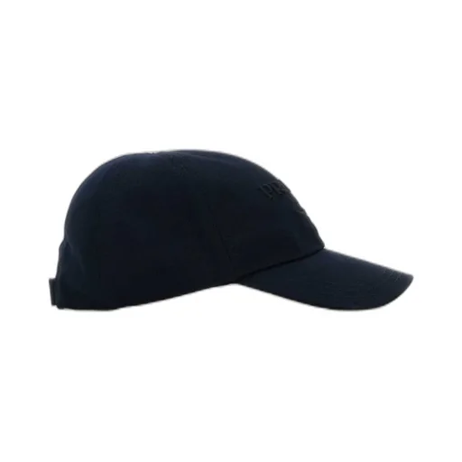 Prada Drill Logo Embroidered Baseball Cap
