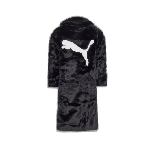 Puma Faux Fur Double-Breasted Coat