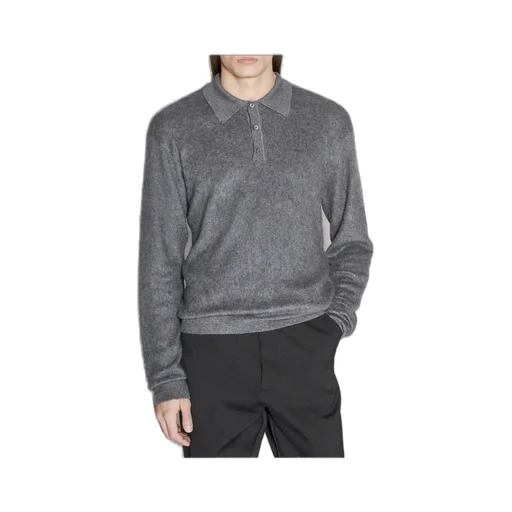 Prada Polo-Collar Drop-Shoulder Jumper