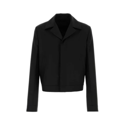 Prada Long-Sleeved Cropped Jacket