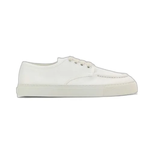 Prada Round-Toe Lace-Up Sneakers