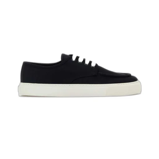 Prada Round-Toe Lace-Up Sneakers