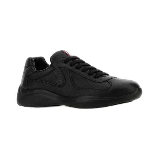 Prada Logo Detailed Lace-Up Sneakers