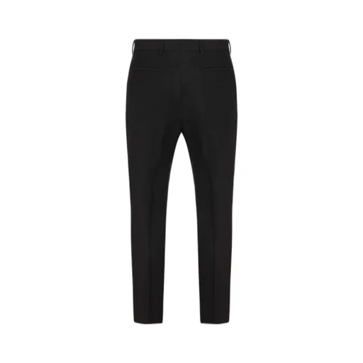 Prada Mid-Rise Tailored Cropped Trousers