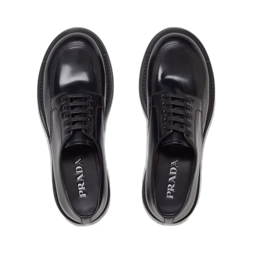 Prada Lace-Up Derby Shoes