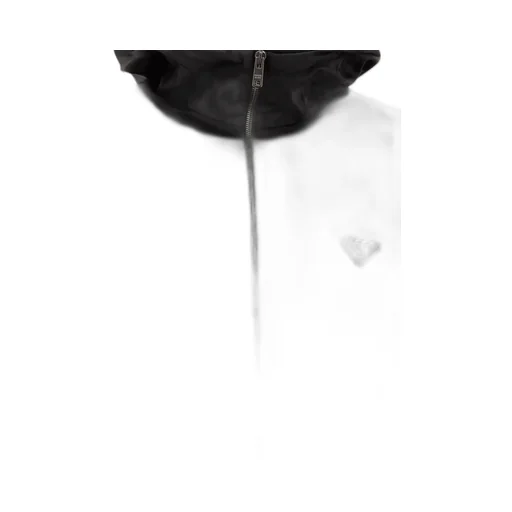 Prada Gabardine Zip-Up Hoodie