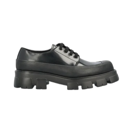 Prada Chunky Lace-Up Derby Shoes