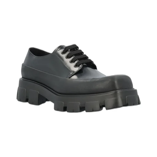 Prada Chunky Lace-Up Derby Shoes