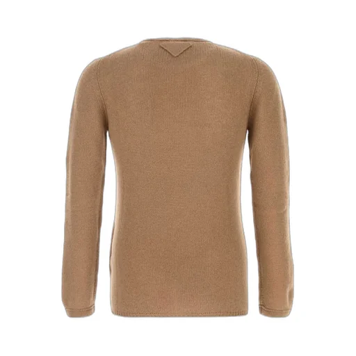 Prada Long-Sleeve Crewneck Knit Sweater