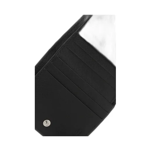 Prada Logo Plaque Bi-Fold Wallet