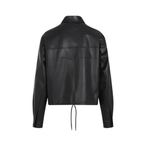 Prada Zip-Up Leather Jacket