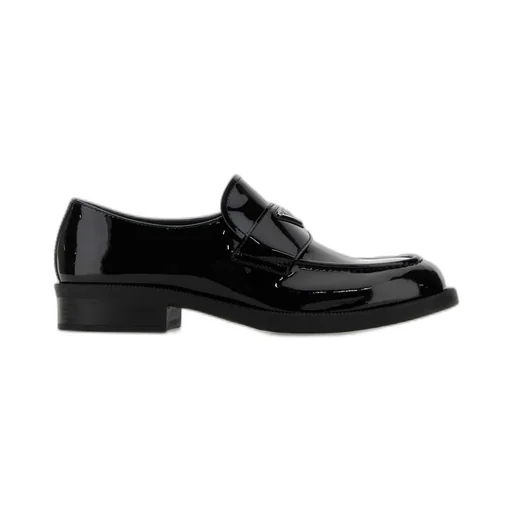 Prada Triangle-Logo Slip-On Loafers