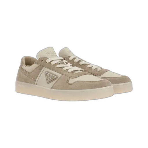 Prada Downtown Lace-Up Sneakers