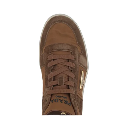 Prada Logo Detailed Lace-Up Sneakers