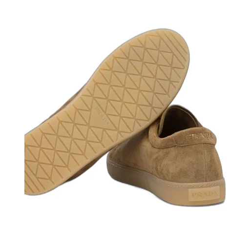Prada Triangle-Logo Lace-Up Sneakers