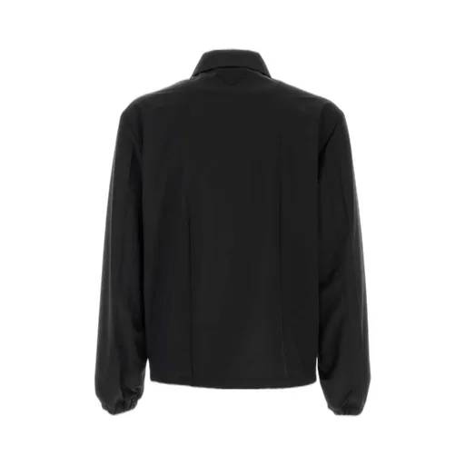 Prada Drawstring Hem Shirt Jacket