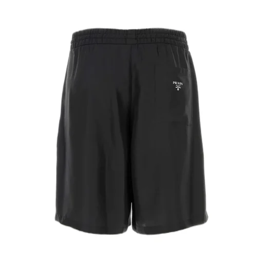 Prada Elasticated Knee High Shorts
