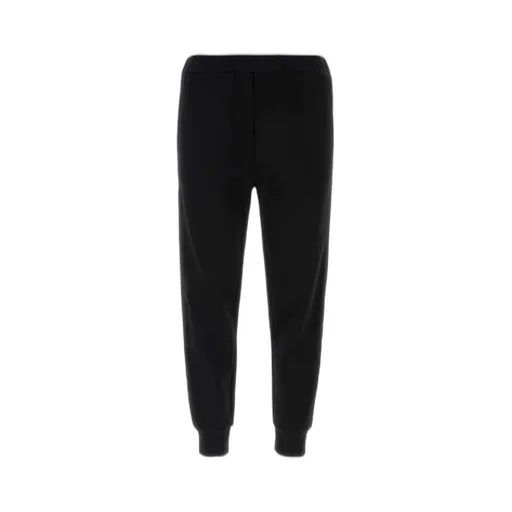 Prada Logo Plaque Sweatpants