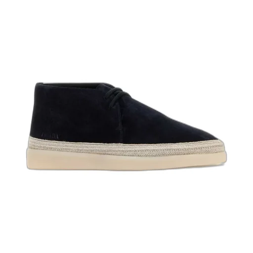 Prada Lace-Up Loafers