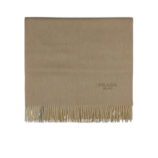 Prada Two-Toned Fringed Blanket