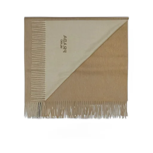 Prada Two-Toned Fringed Blanket