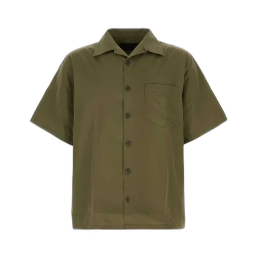 Prada Short-Sleeved Buttoned Shirt