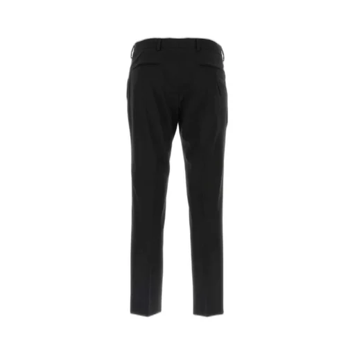 Prada Mid-Rise Cropped-Leg Trousers