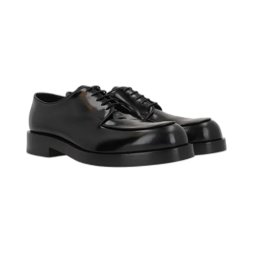 Prada Almond Toe Derby Shoes