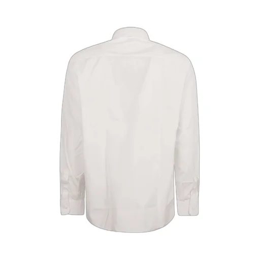 Prada Layered-Collar Button-Up Poplin Shirt