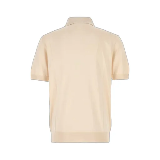 Prada Logo-Jacquard Short-Sleeved Polo Shirt