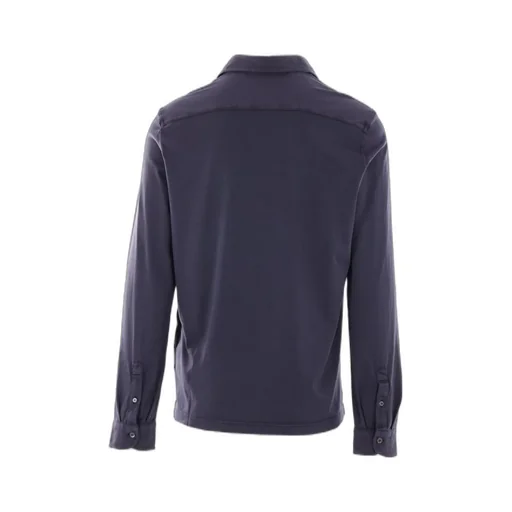 Prada Triangle-Logo Long-Sleeved Buttoned Shirt