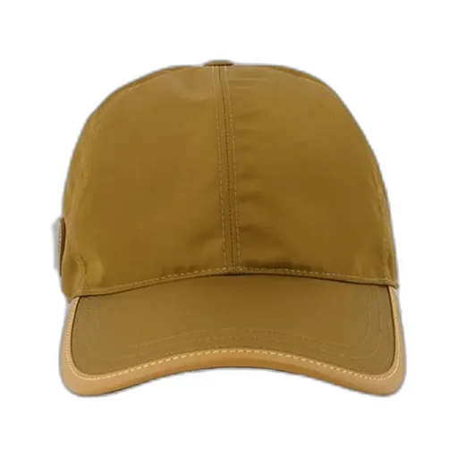 Prada Logo-Plaque Curved Peak Baseball Cap