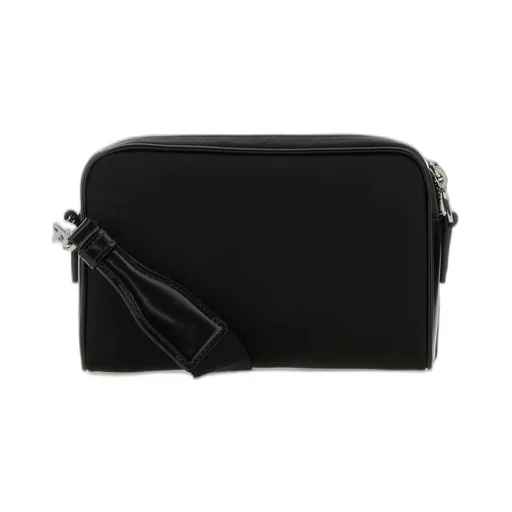 Prada Triangle-Logo Zipped Crossbody Bag