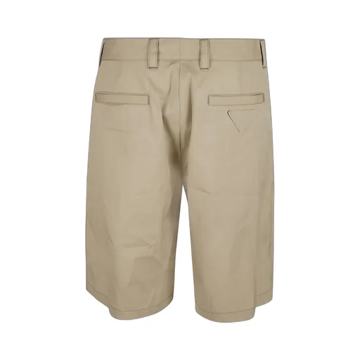 Prada Logo-Patch Shorts