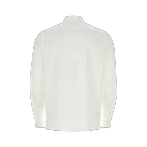 Prada Logo Embroidered Buttoned Shirt