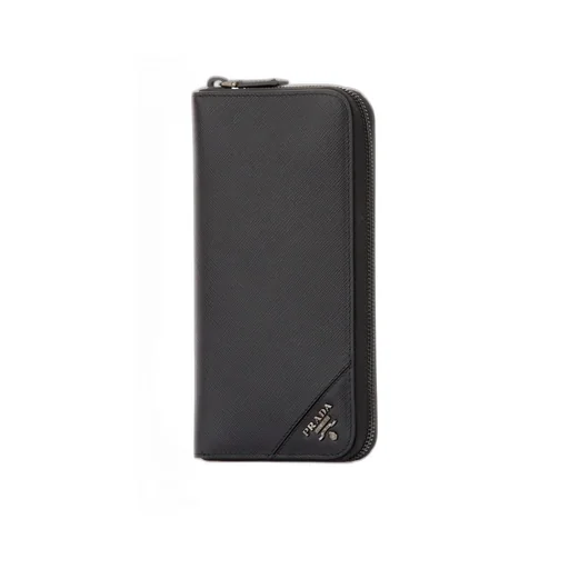 Prada Saffiano Zipped Wallet