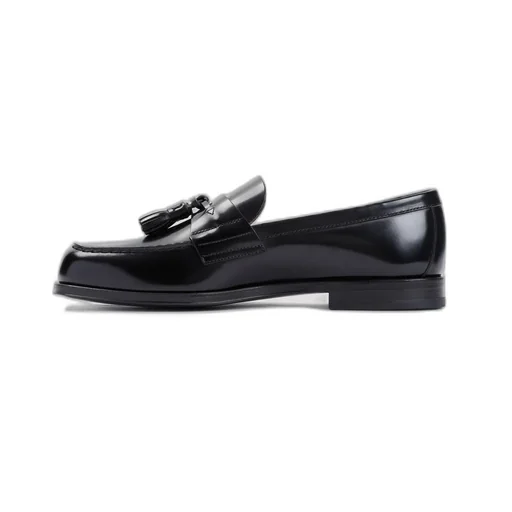 Prada Tassel-Detailed Slip-On Loafers