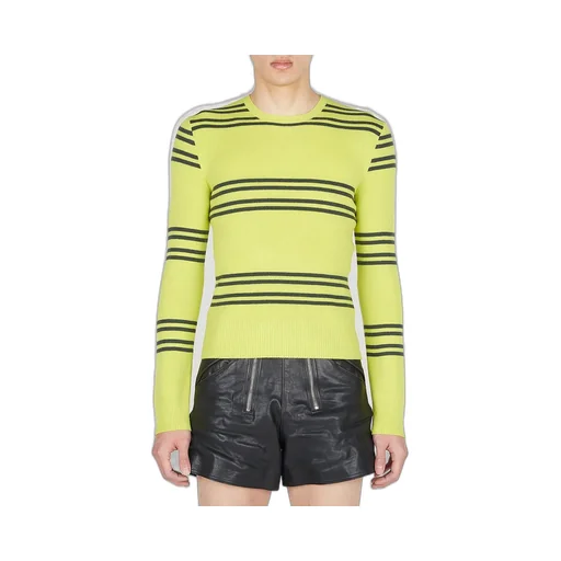 Prada Striped Crewneck Jumper