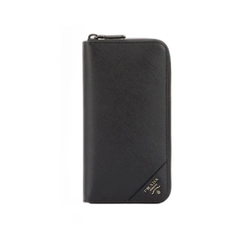 Prada Saffiano Zipped Wallet