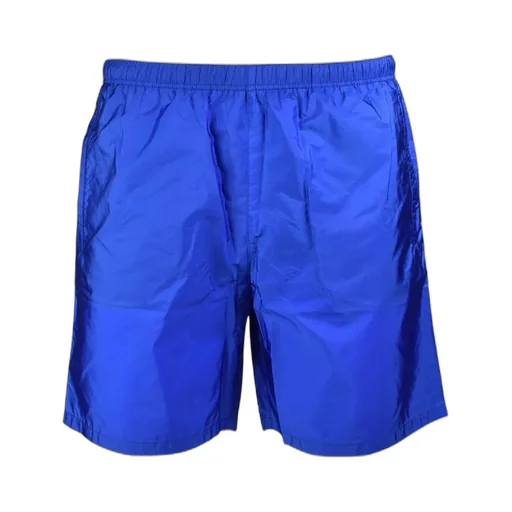 Prada Logo Patch Swim Shorts