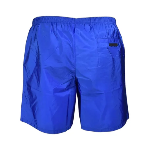 Prada Logo Patch Swim Shorts