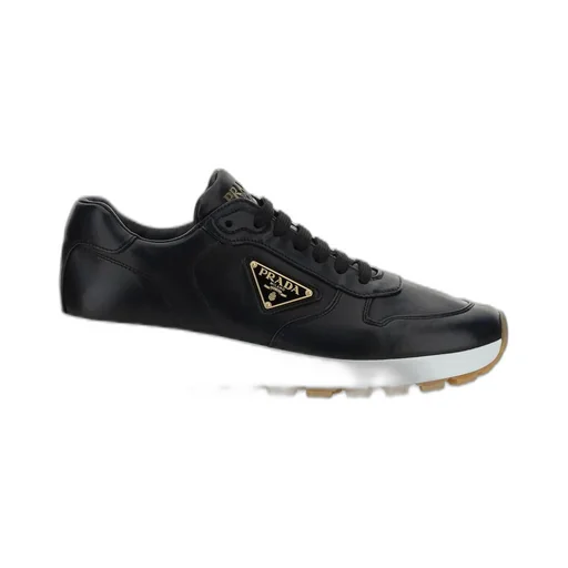 Prada Triangle-Logo Lace-Up Sneakers