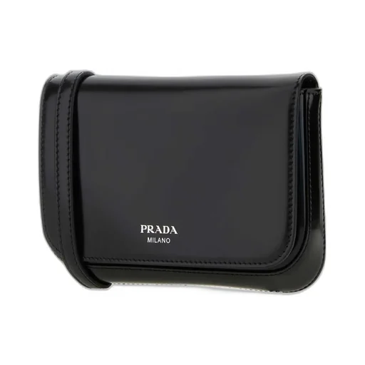 Prada Logo Printed Small Clutch Bag