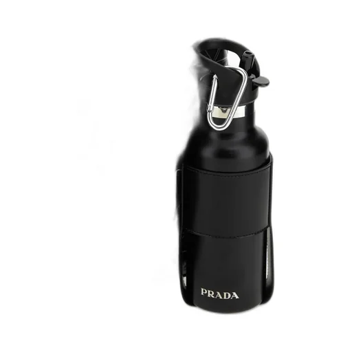 Prada Embossed-Printed Top Handle Bag