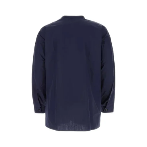 Prada Logo-Triangle Long-Sleeved Shirt