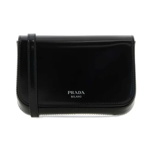Prada Logo Printed Small Clutch Bag