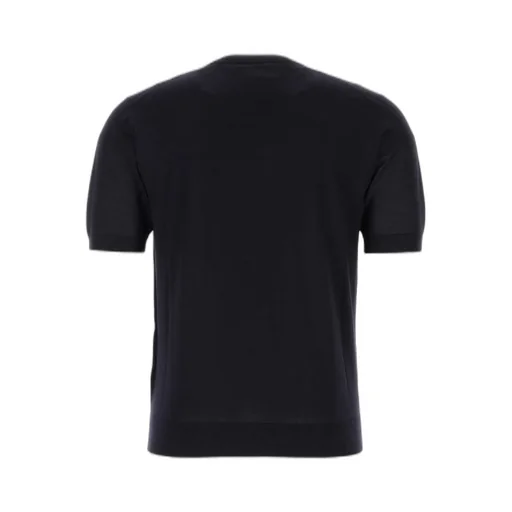 Prada Logo Embroidered Crewneck T-Shirt