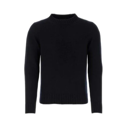 Prada Logo Inlat Crewneck Jumper