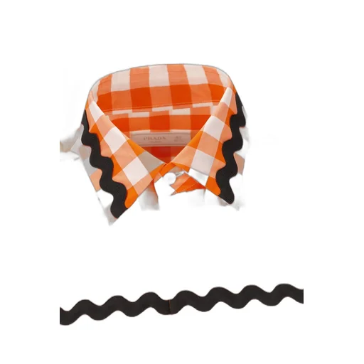 Prada Check-Printed Buttoned Shirt